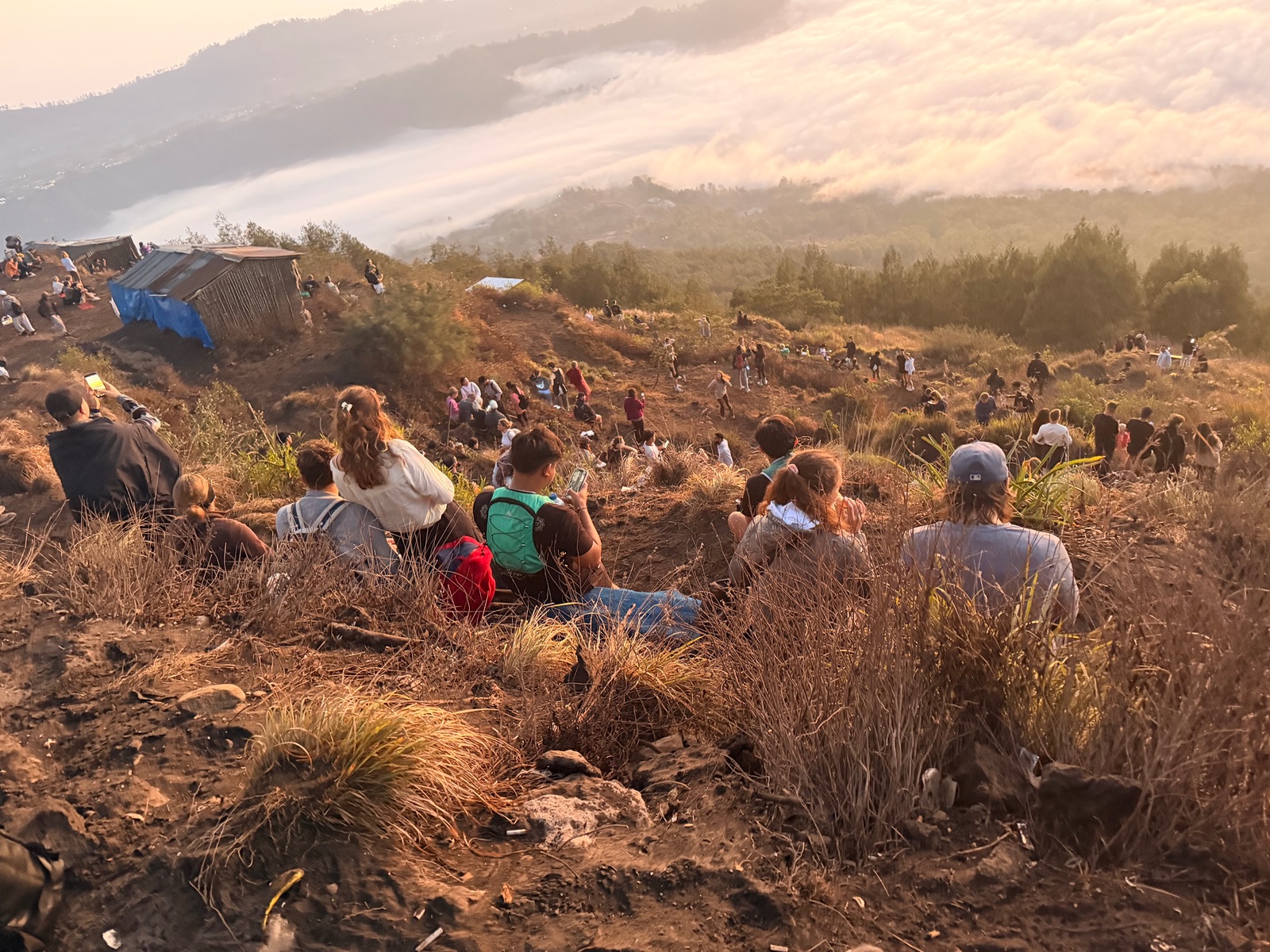 1:45am, 500 mates, one volcano
